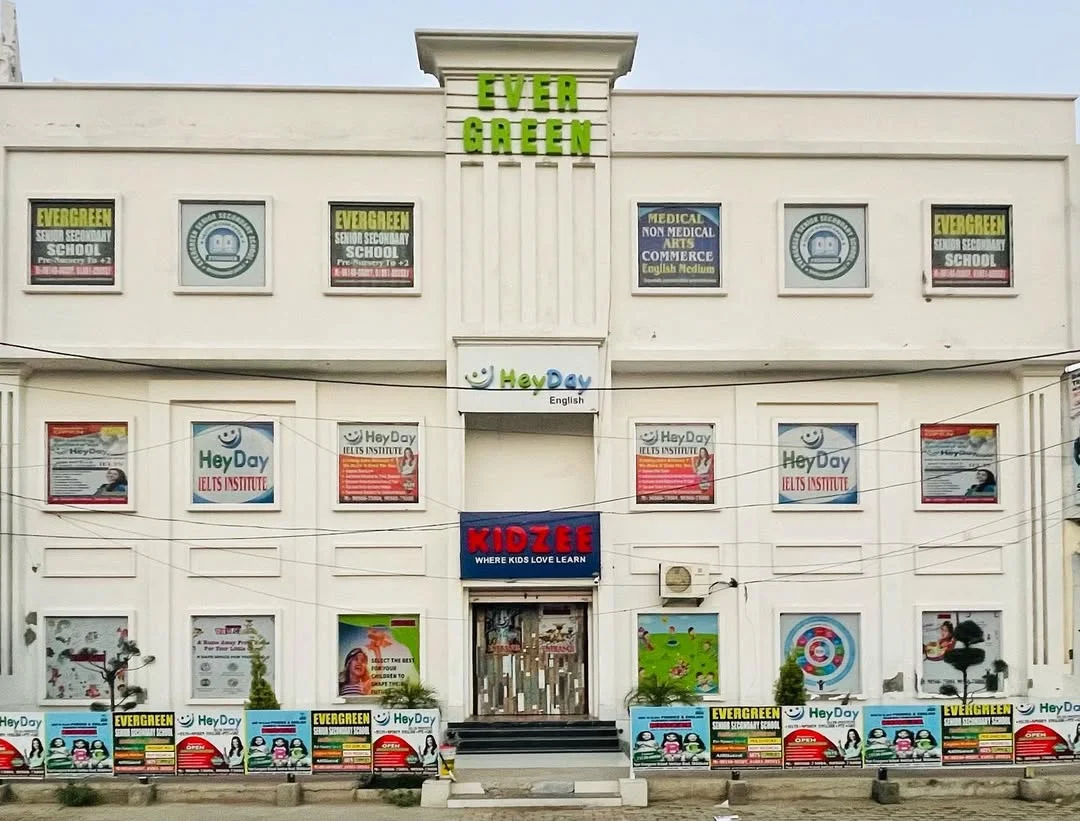 Evergreen Senior Secondary School campus building